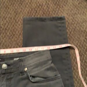 Charcoal gray Fidelity jeans. Size 32x34